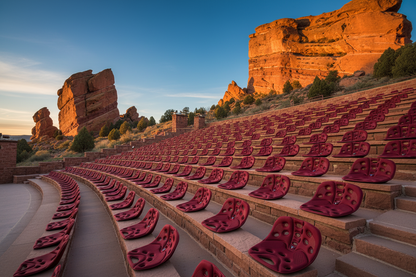 BackJoy SitSmart Relief at Red Rocks Amphitheater