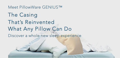 PillowWare™ Genius mula sa SleepPower™: Pambalot na Pang-ayos ng Taas ng Unan